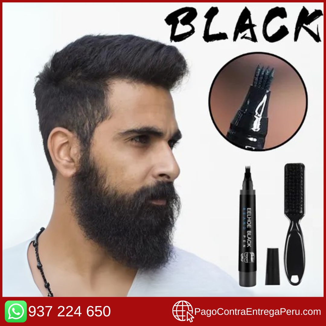 🖊️BEARD PEN – LÁPIZ PROFESIONAL PARA BARBA Y CEJAS💯🧔💪🔥