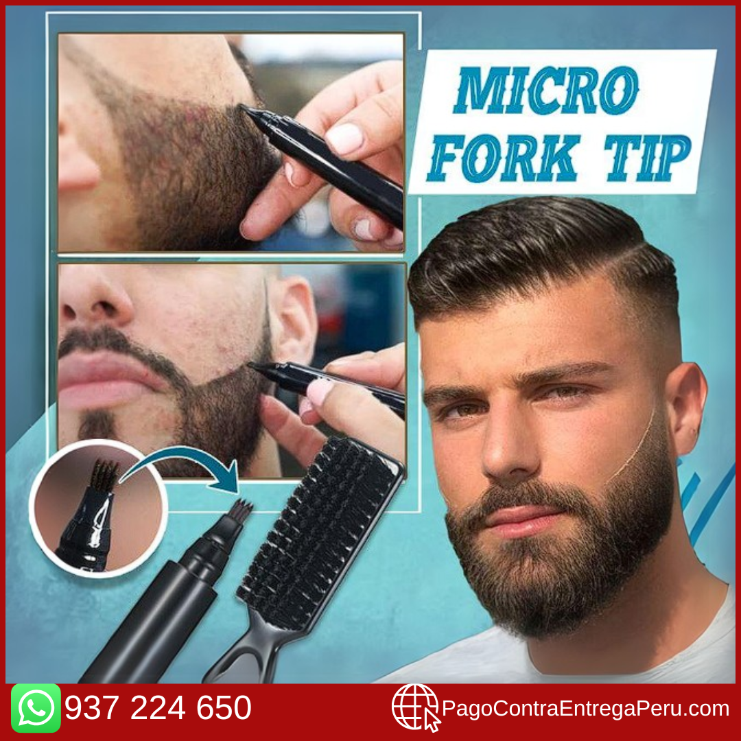 🖊️BEARD PEN – LÁPIZ PROFESIONAL PARA BARBA Y CEJAS💯🧔💪🔥