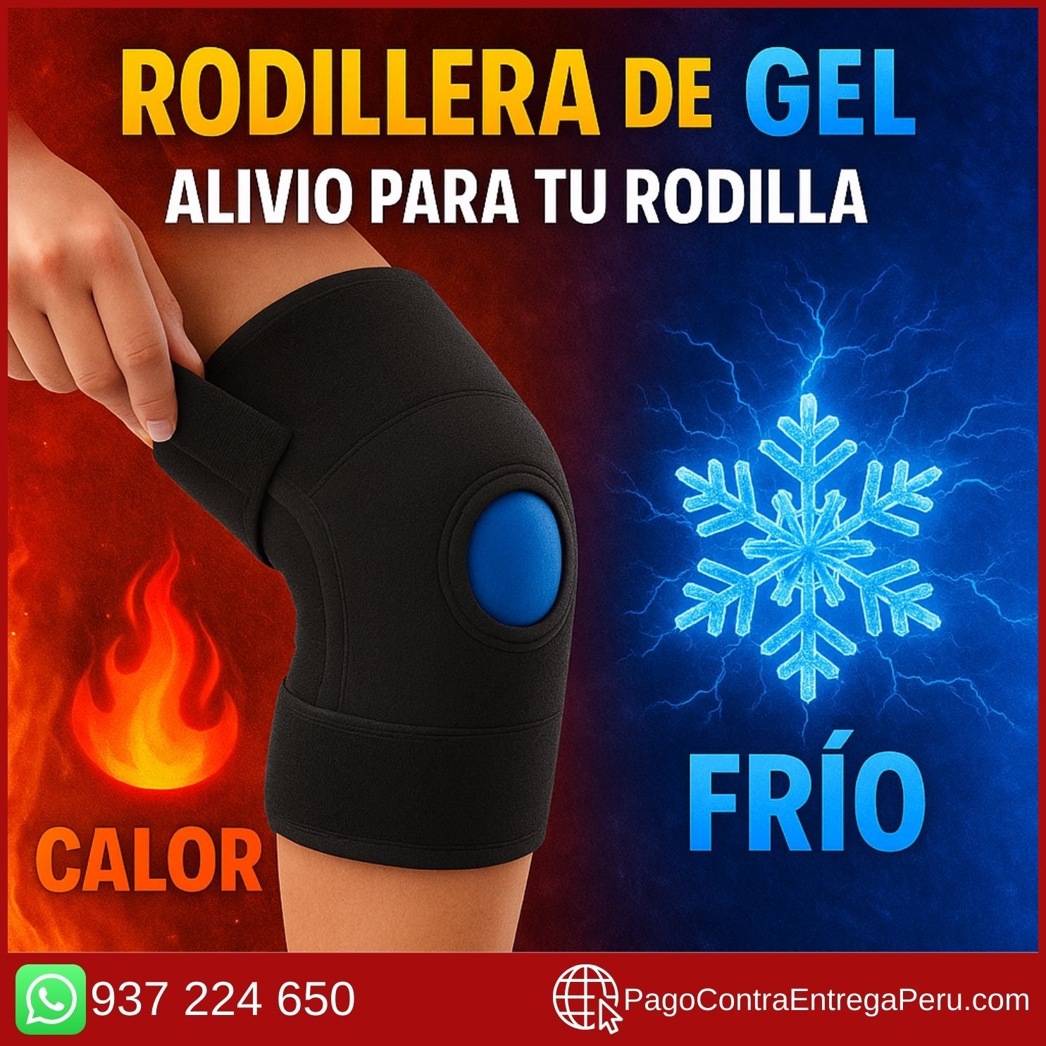 RODILLERA DE GEL FRIO & CALIENTE