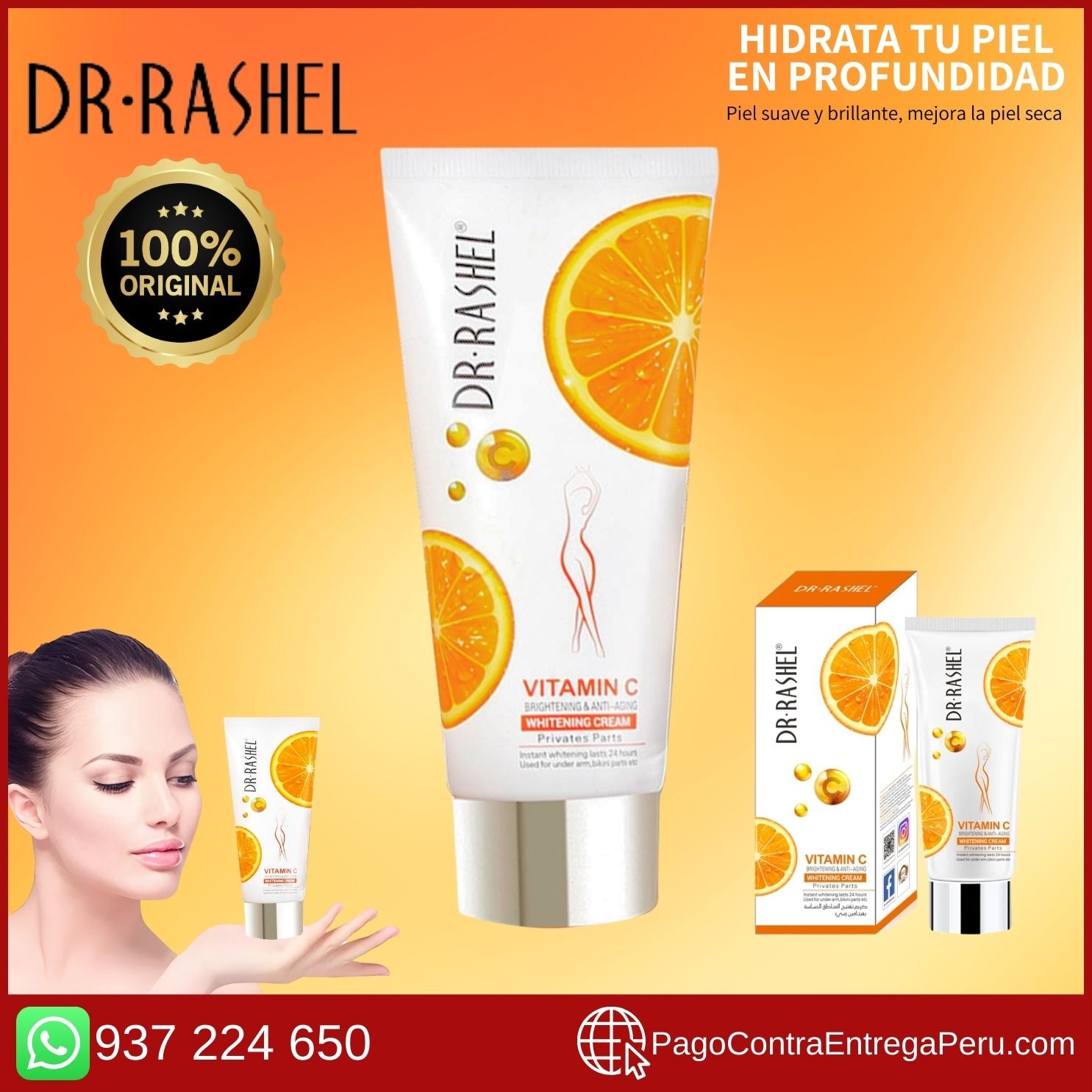 Crema Blanqueadora DR. RASHEL