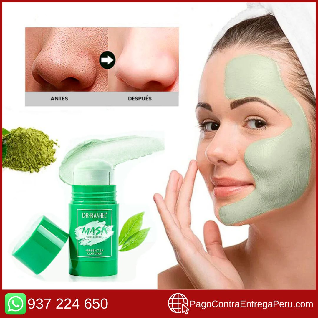 Mascarilla de té verde de limpieza profunda (SIENTETE SEGURA(O) TODO EL AÑO) !!!!