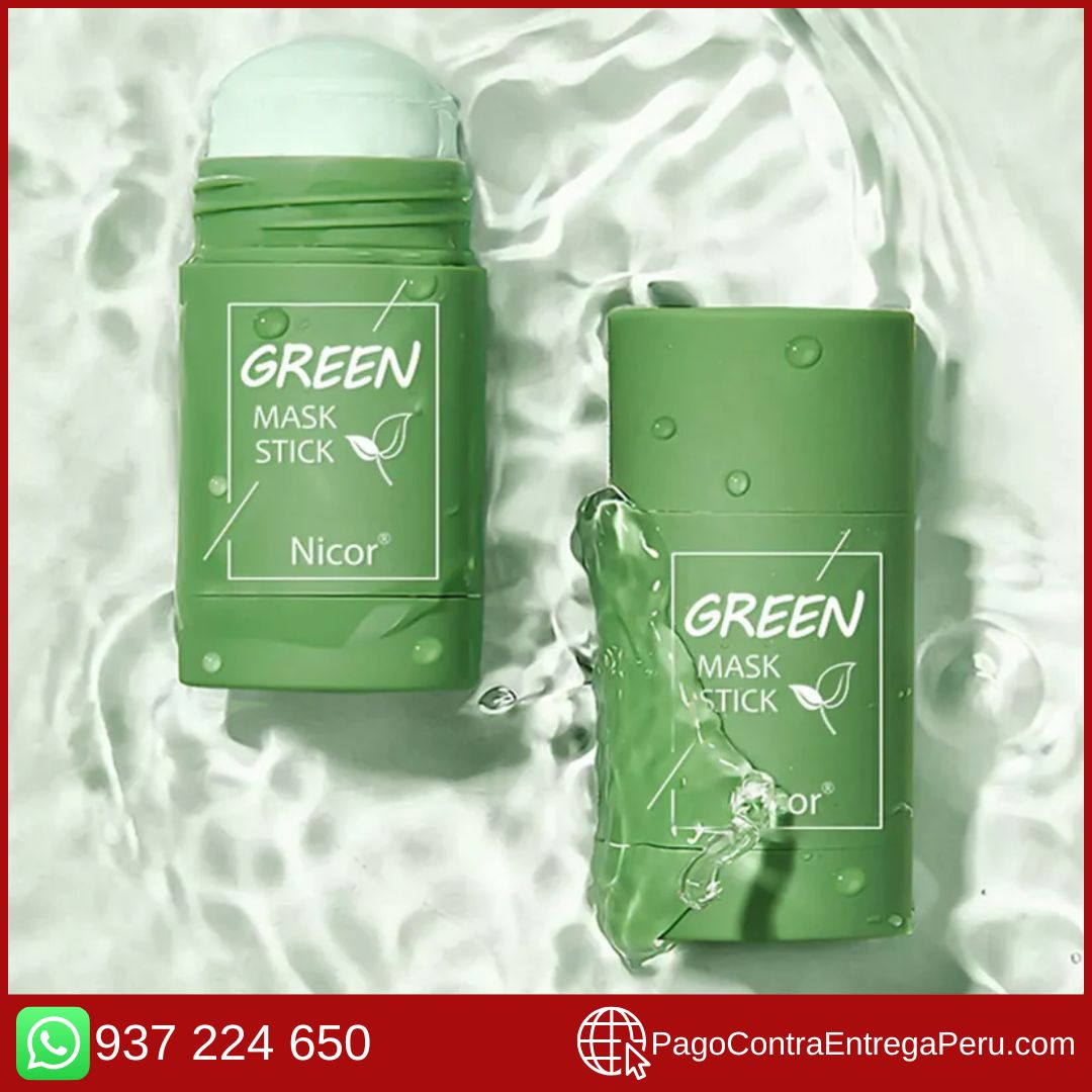 Mascarilla de té verde de limpieza profunda (SIENTETE SEGURA(O) TODO EL AÑO) !!!!