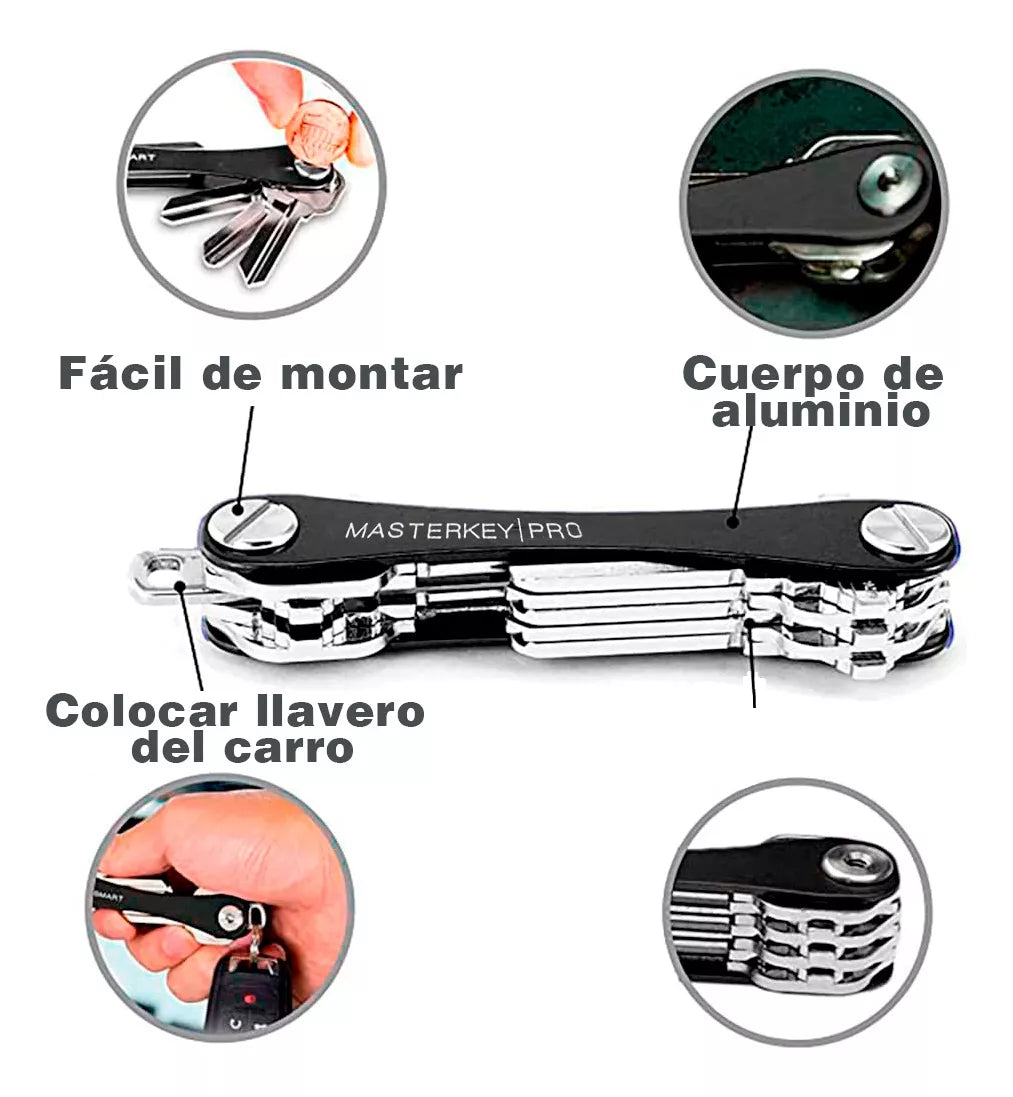 MasterKey Pro - Organizador de Llaves