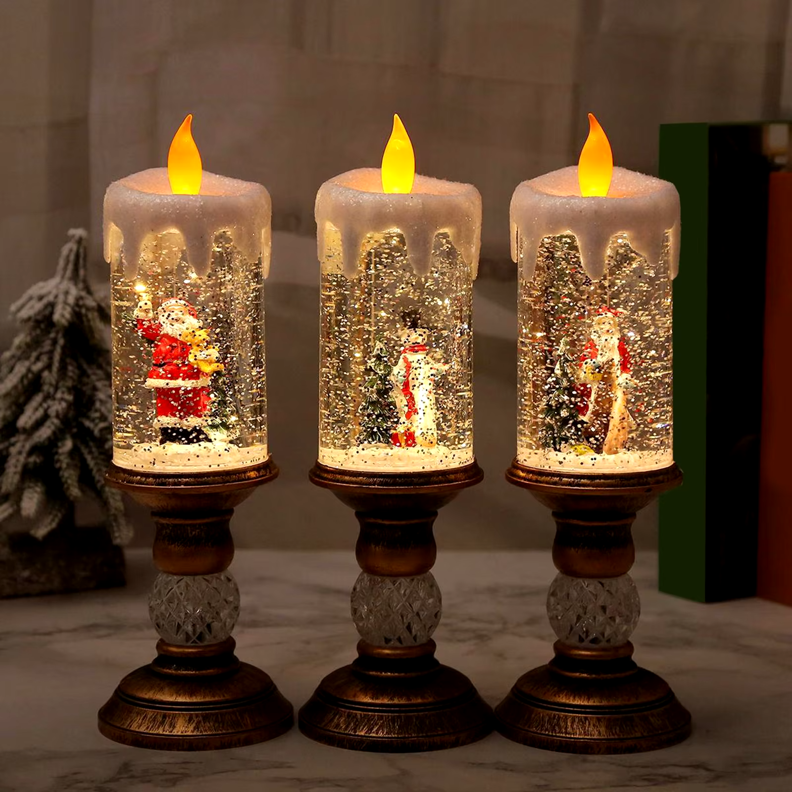 🕯️CANDELABROS MÁGICOS NAVIDEÑOS 🎄