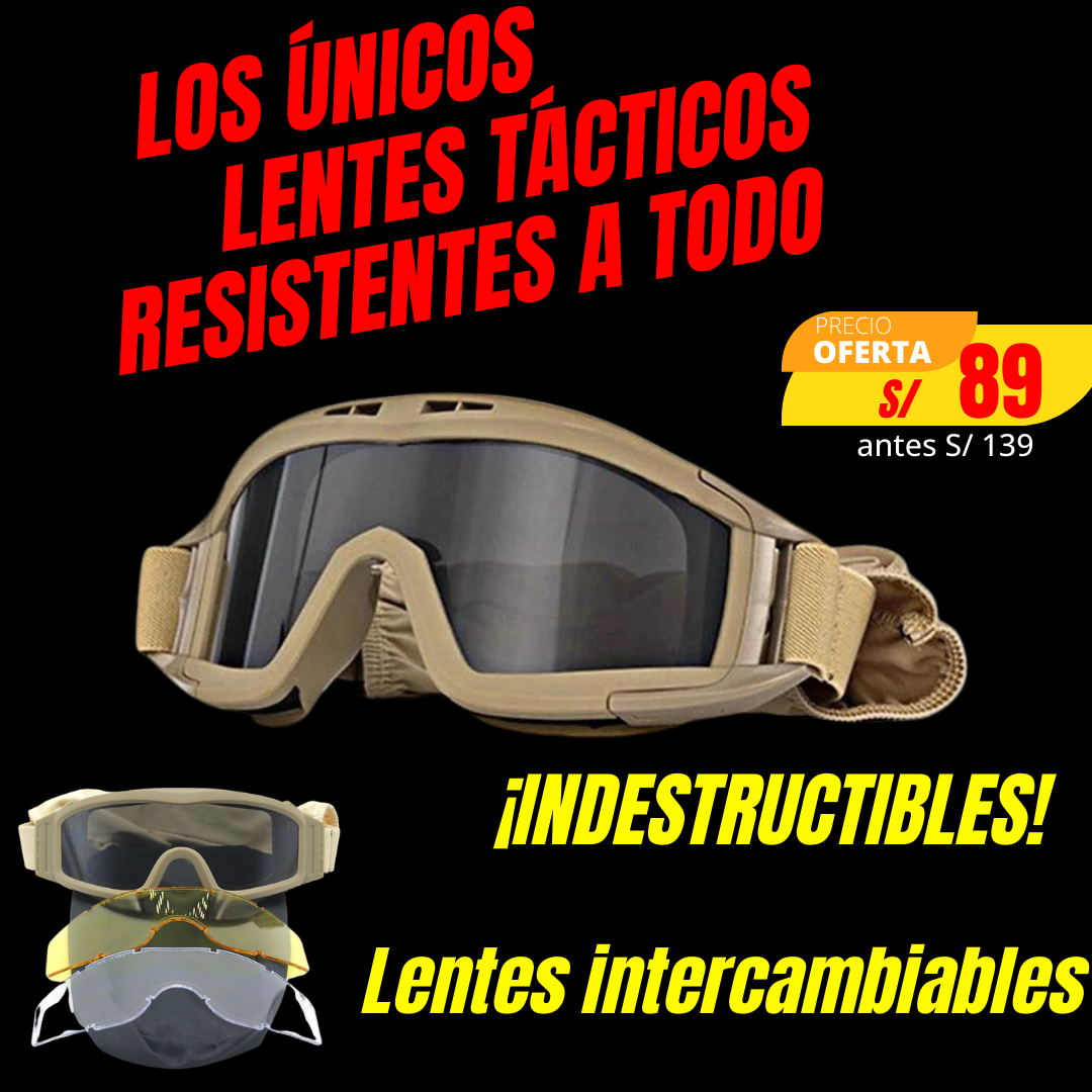 Lentes Tácticos de Suprevivencia