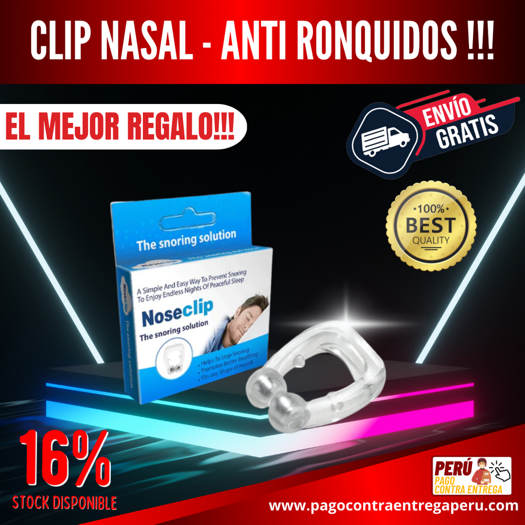 Anti-Ronquidos ProClip [PROMOCÍON EXCLUSIVA - 80% DE DESCUENTO SÓLO HO